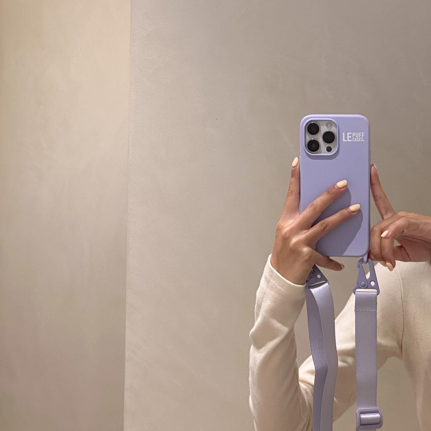 Telefoonkoord Smartphone iPhone Paars