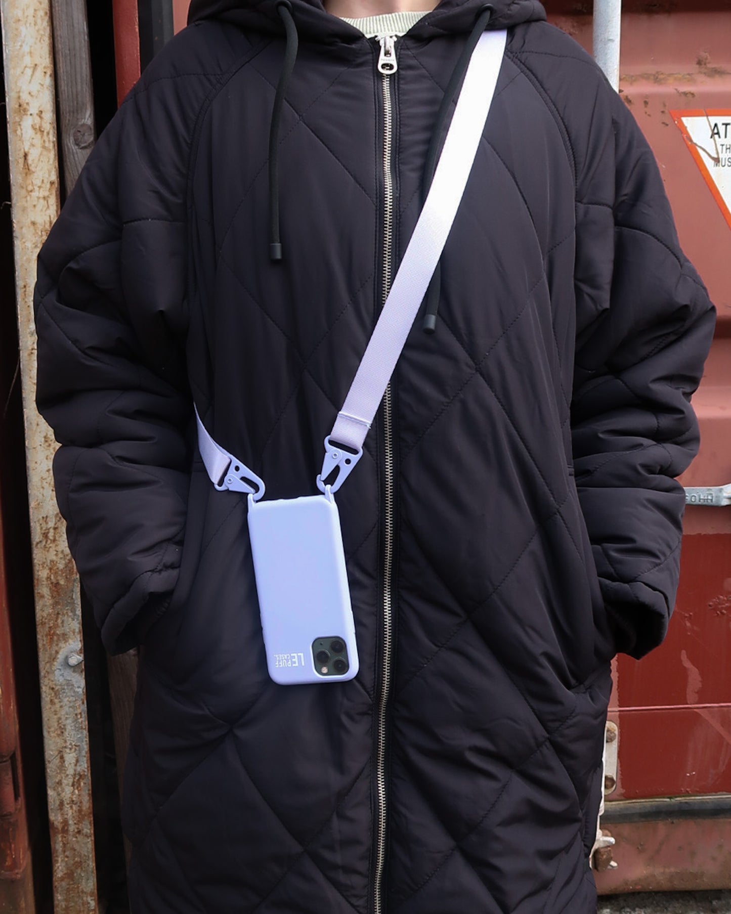 iPhone Telefoonkoord Telefoonketting Universeel Paars