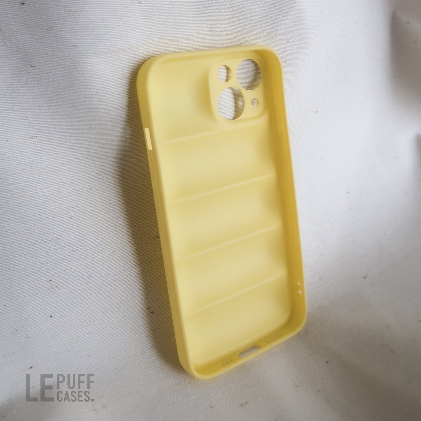 iPhone Puffer Case Phone Cases Telefoonhoesjes Geel