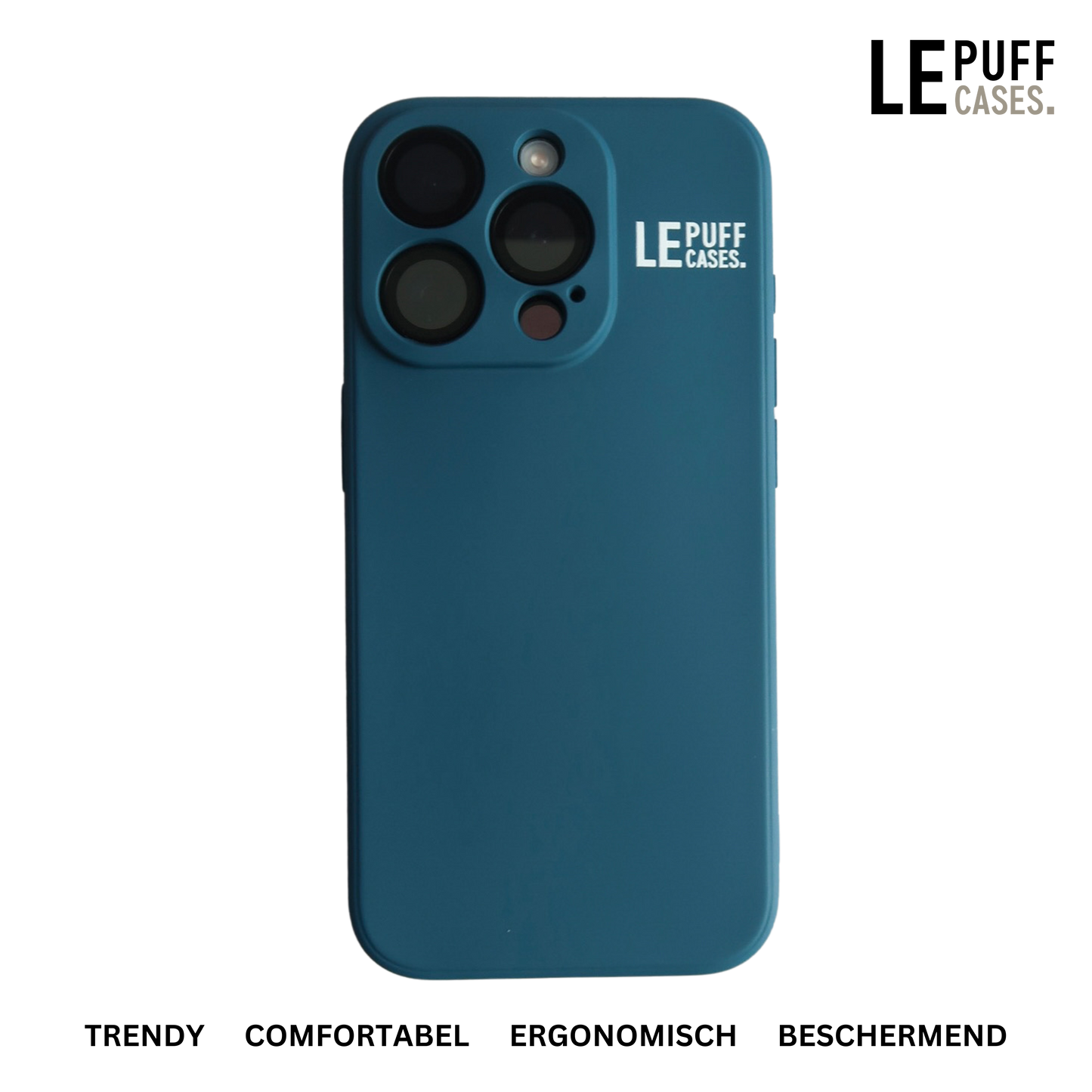 iPhone telefoonhoesje blauw