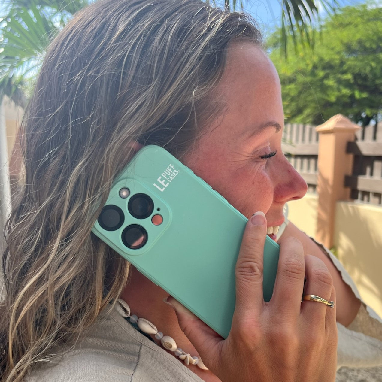 smartphone hoesje iPhone in kleur groen