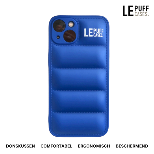 Puffer Case Telefoonhoesje iPhone Blauw