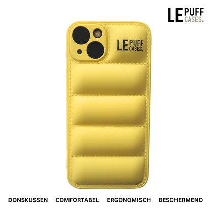 Puffer Case Telefoonhoesje iPhone Geel