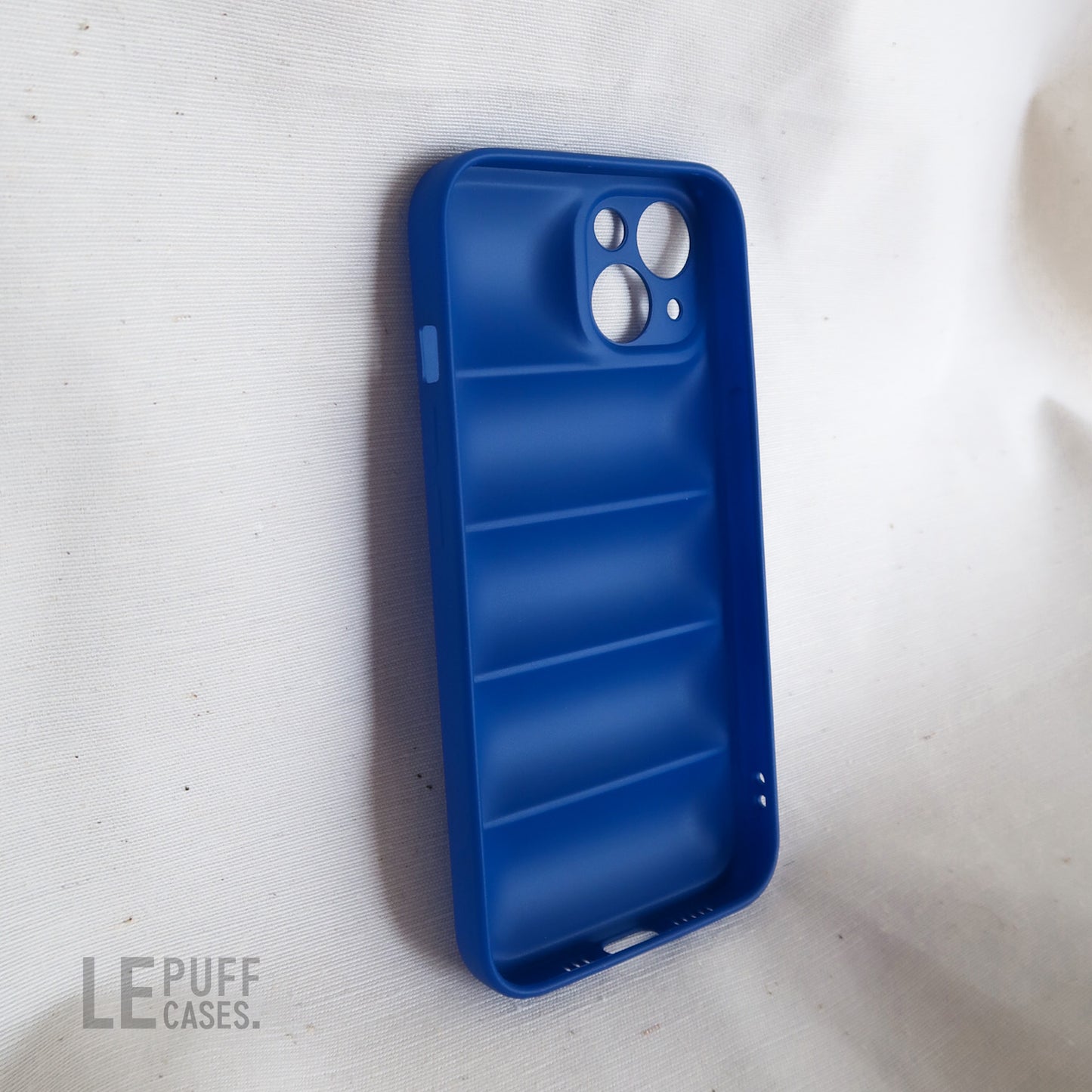 iPhone Telefoonhoesje puffer cases phone cases blauw
