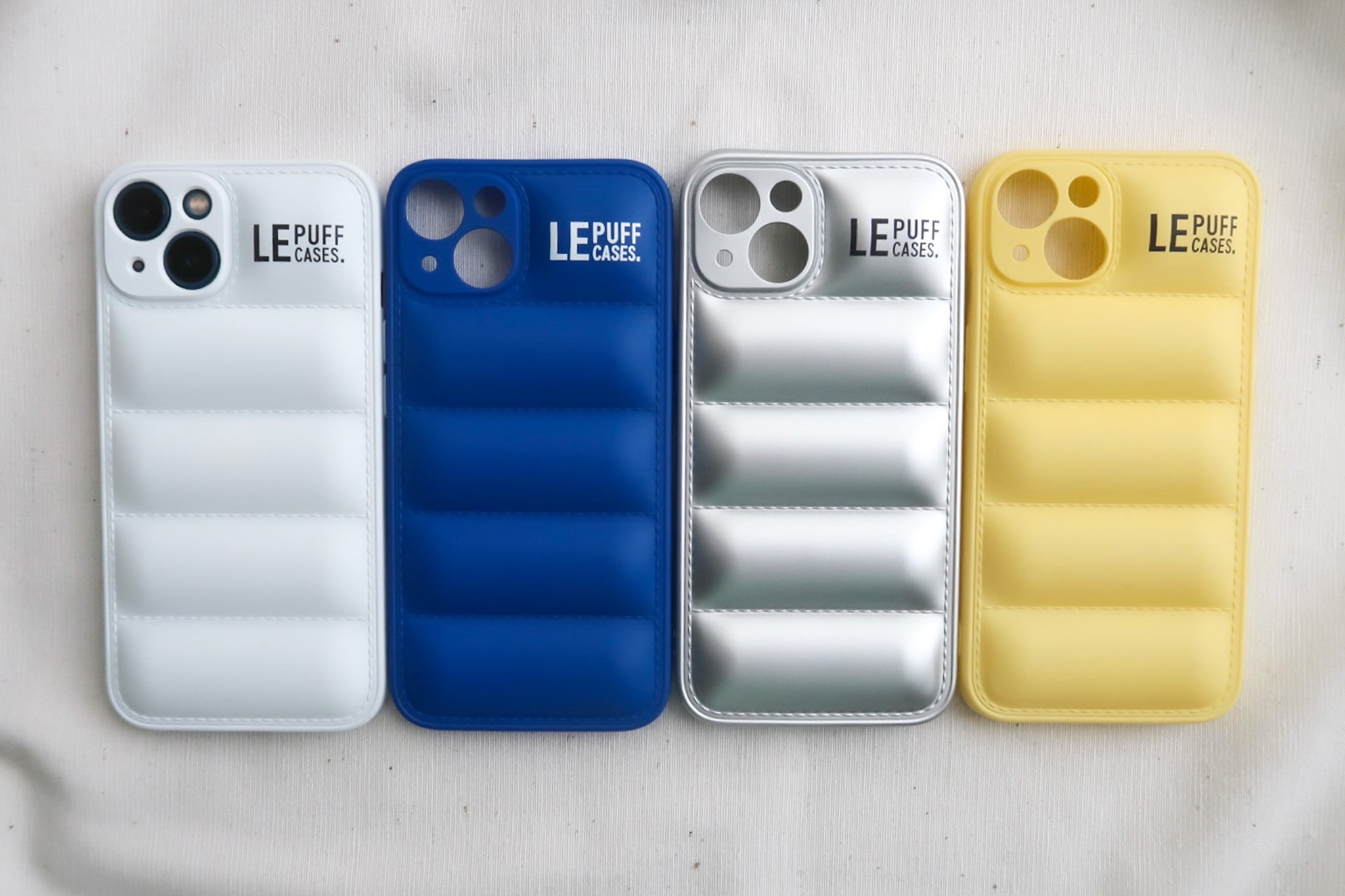 iPhone Telefoonhoesjes puffer cases phone cases in kleur
